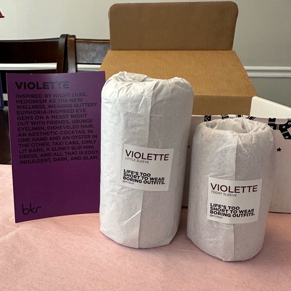 BKR Bottle Violet Sparkly Sleeves: Teeny ONLY - Picture 7 of 7